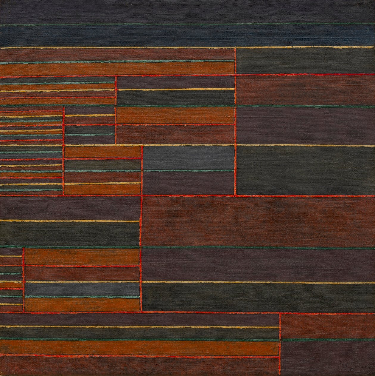 A jelenlegi hat küszöbben alkotó: Paul Klee