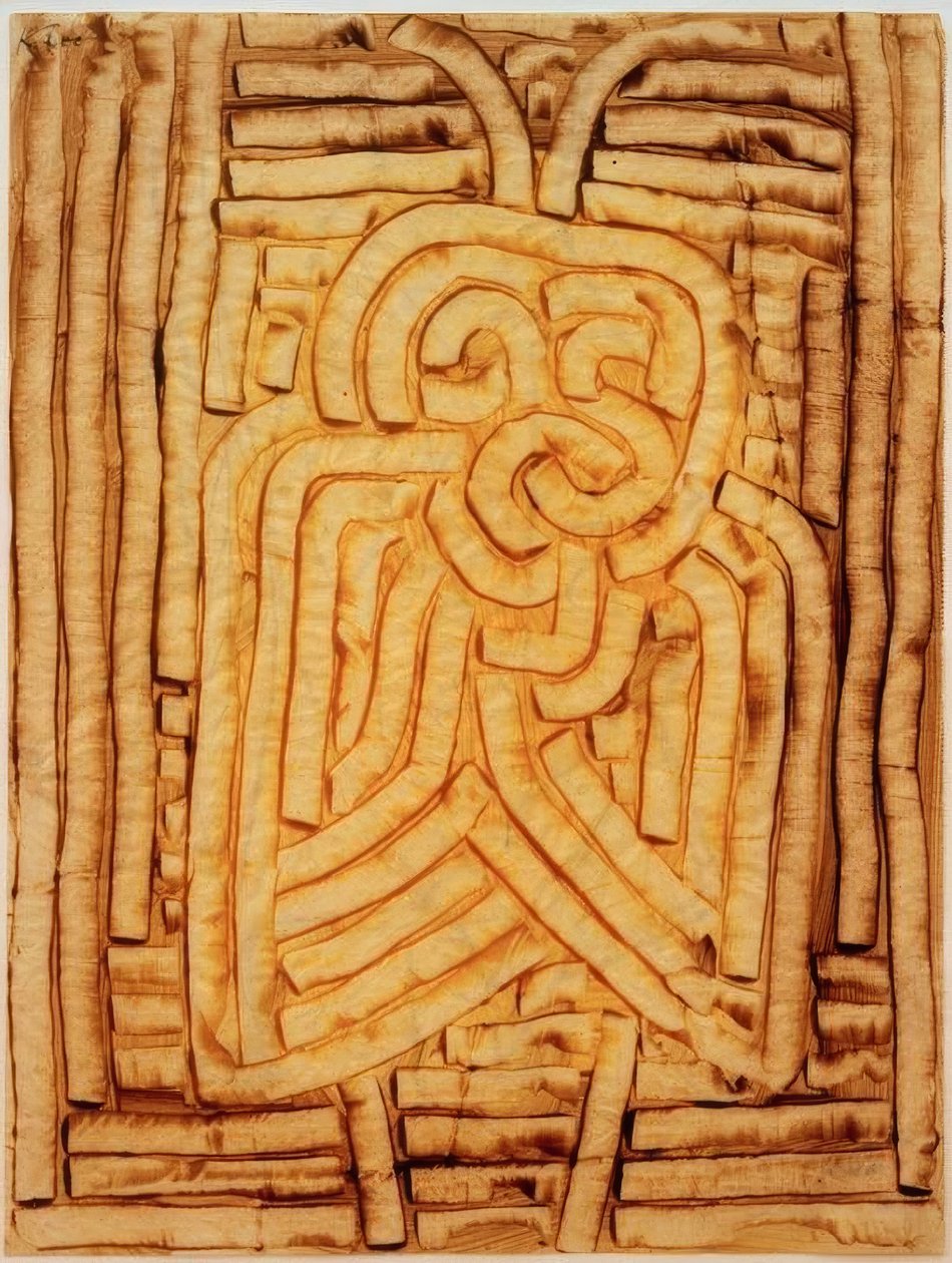 Maszk Motte alkotó: Paul Klee