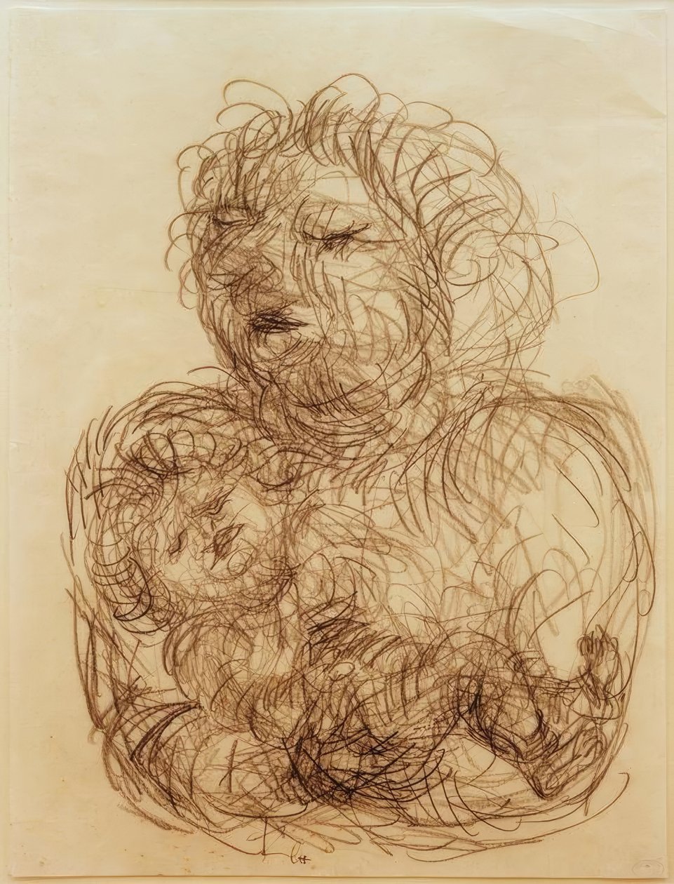 Késői születésű lányával alkotó: Paul Klee