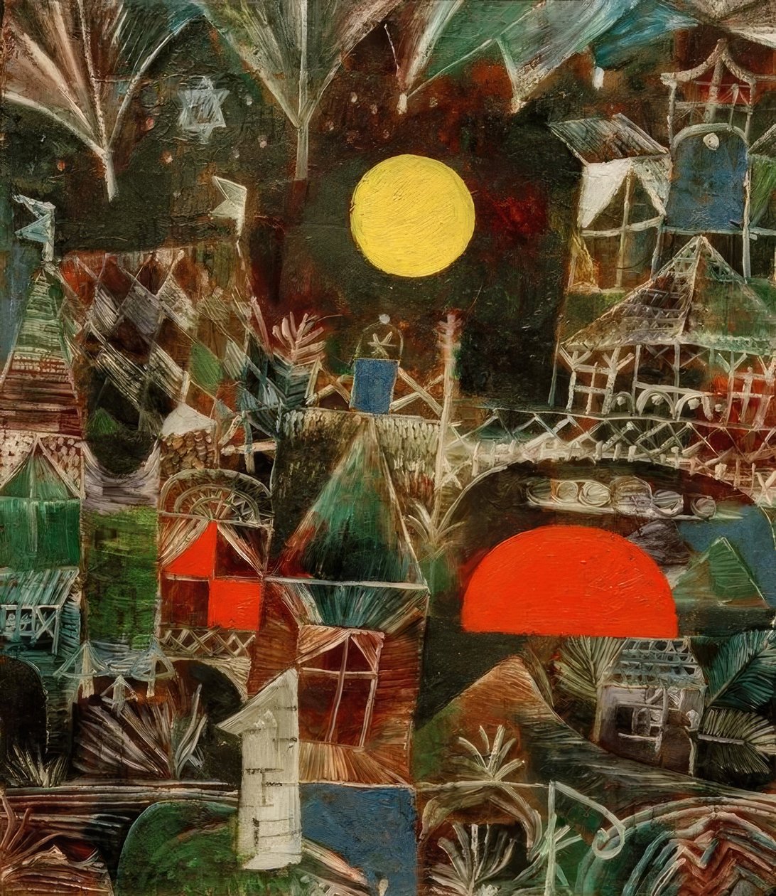 Hold kel-napnyugta alkotó: Paul Klee