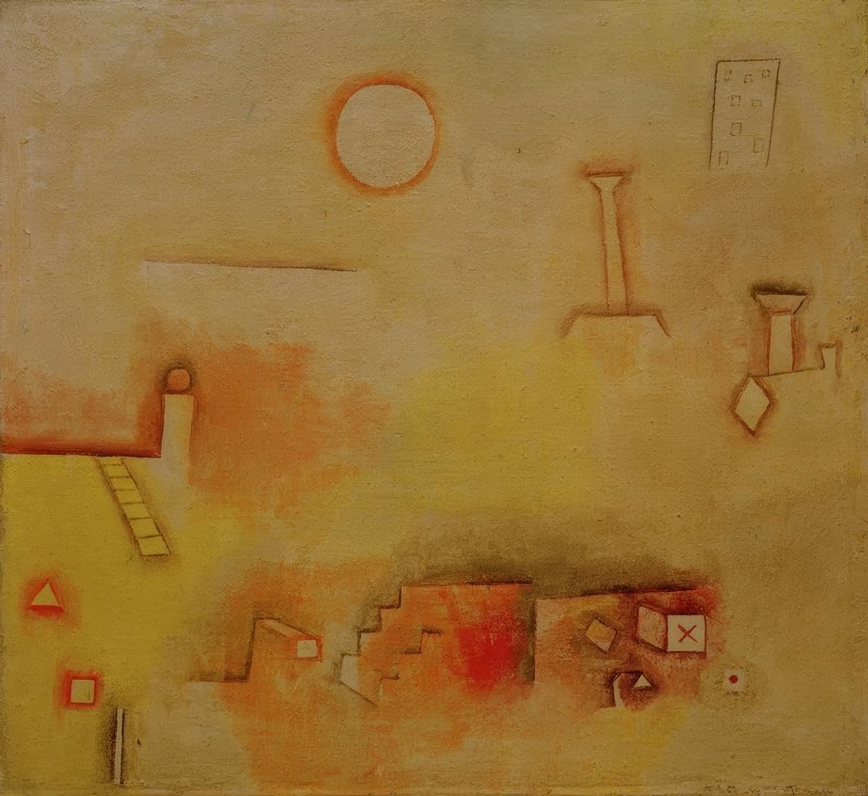 Újjáépítés alkotó: Paul Klee