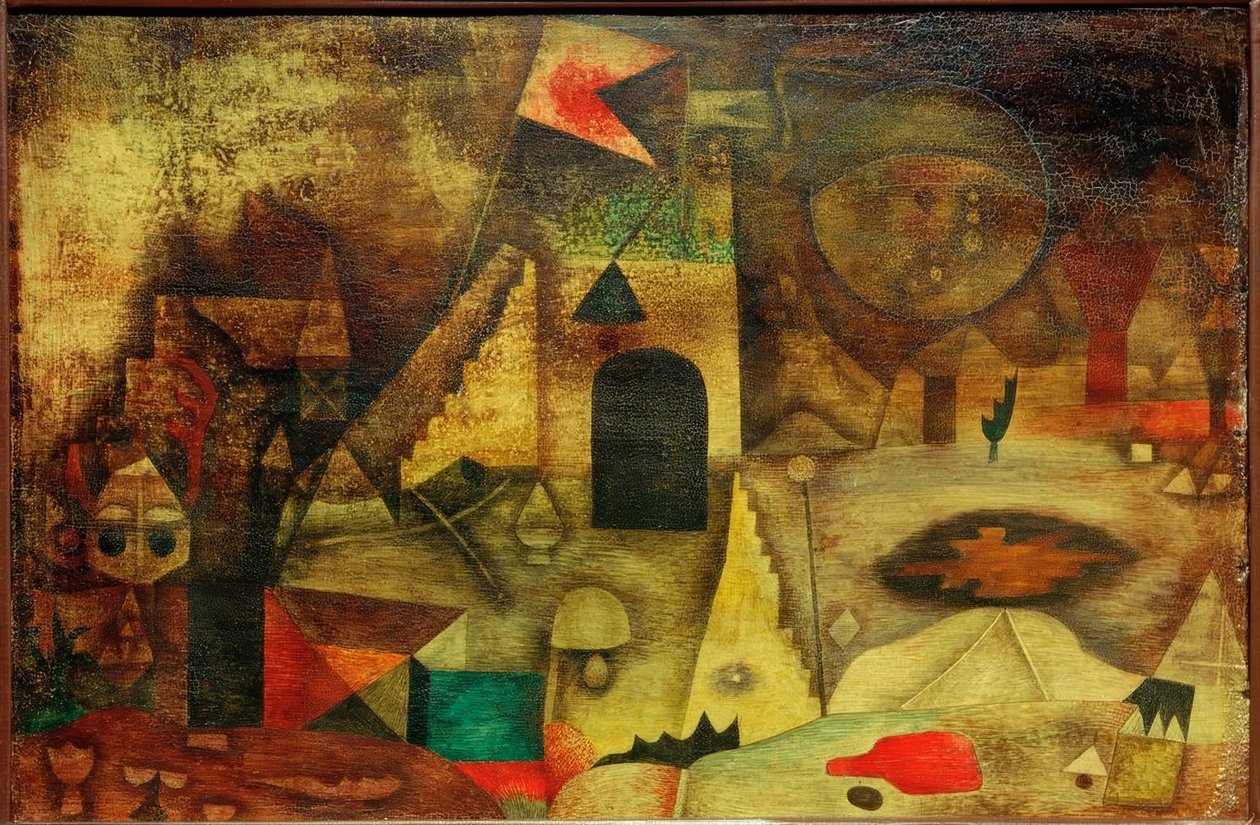 Romantikus park alkotó: Paul Klee