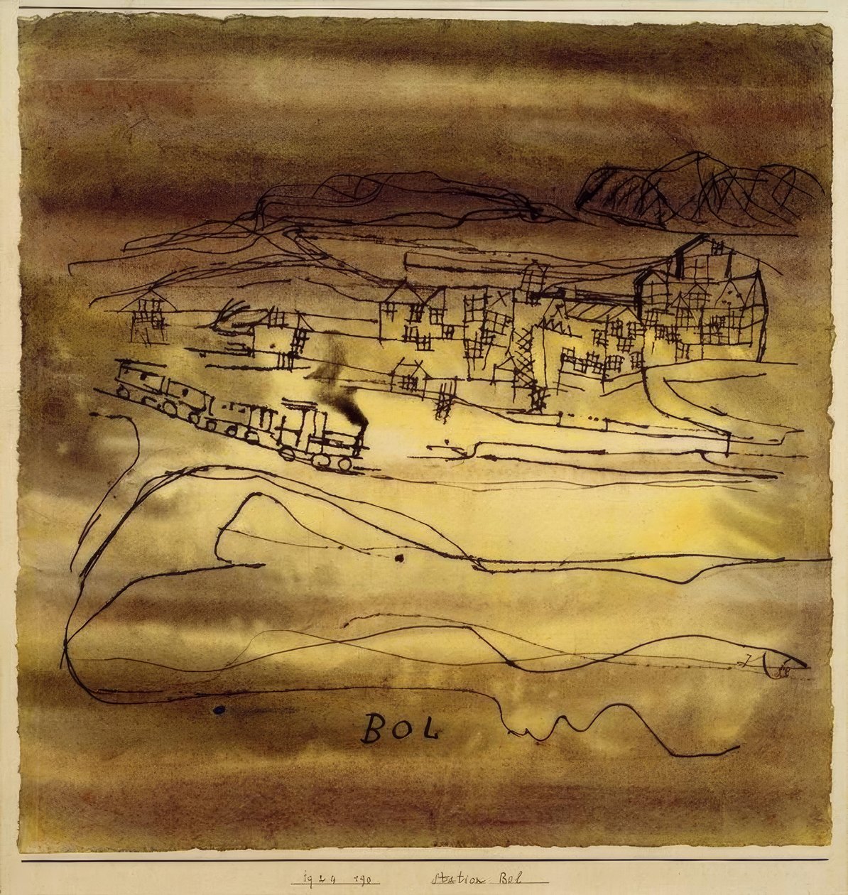 Állomás bál alkotó: Paul Klee