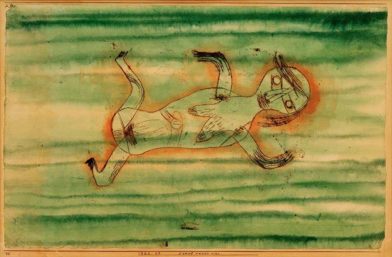 Mocsári vízi sellő alkotó: Paul Klee