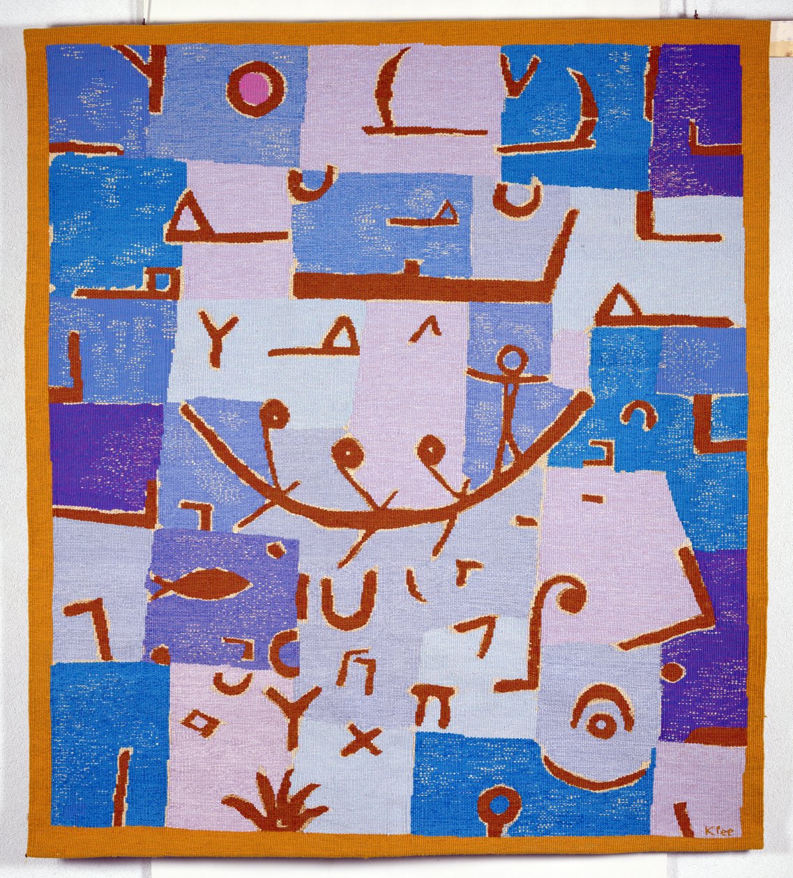 A Nílus legendája, P. Daquin pasztellrajza után, 1971 alkotó: Paul Klee