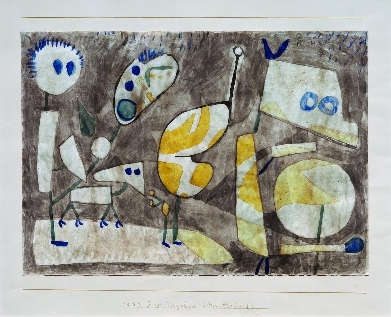 Szörnyeteg készenlétben alkotó: Paul Klee