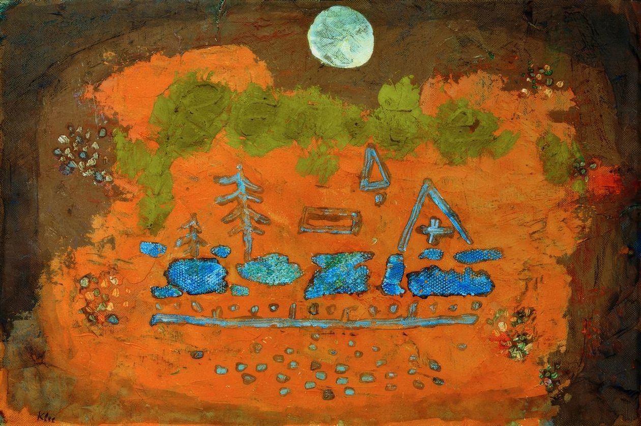 Telihold felajánlása alkotó: Paul Klee