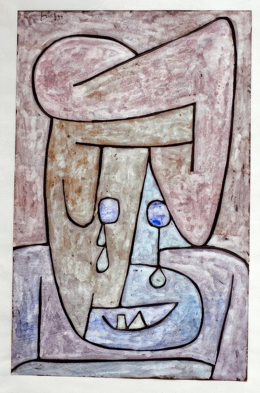 Síró nő alkotó: Paul Klee