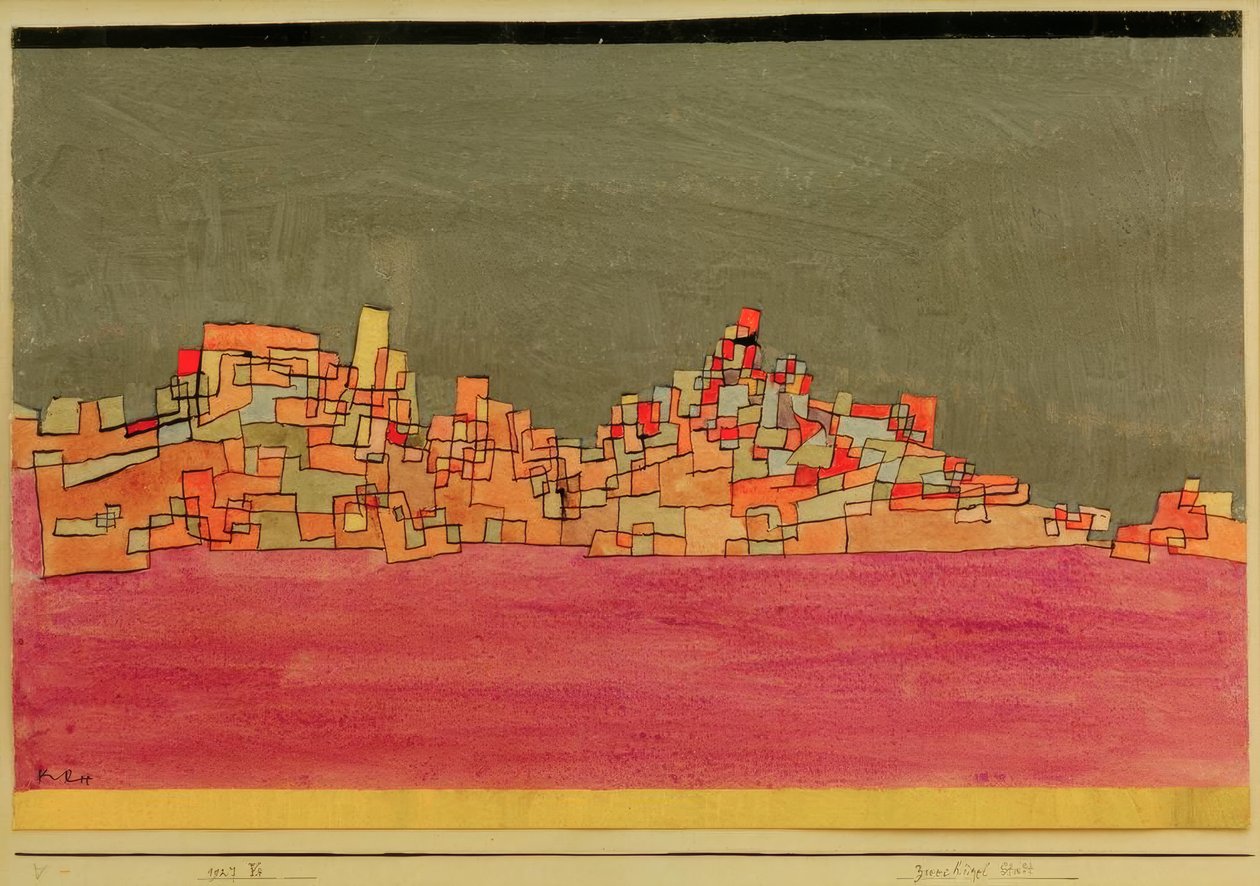 Két dombos város alkotó: Paul Klee