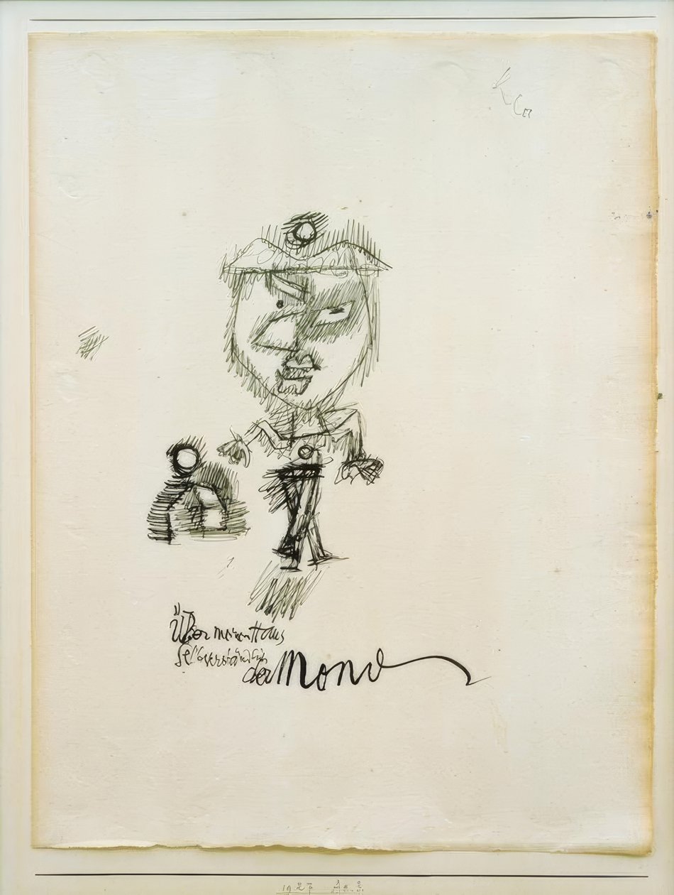 A házam felett természetesen a hold alkotó: Paul Klee