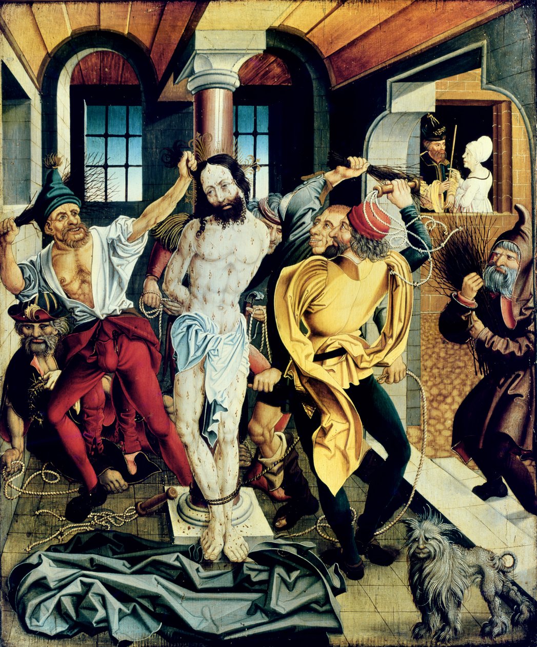 Krisztus korbácsolása alkotó: Paul Lautensack