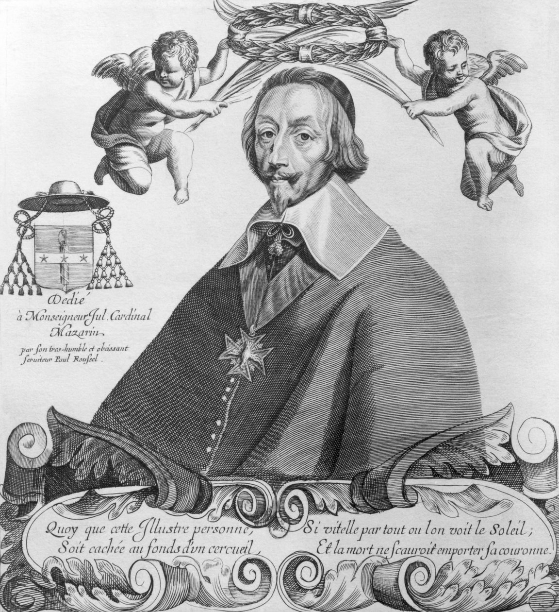 de Richelieu bíboros (1585-1642) portréja alkotó: Paul Marie Roussel