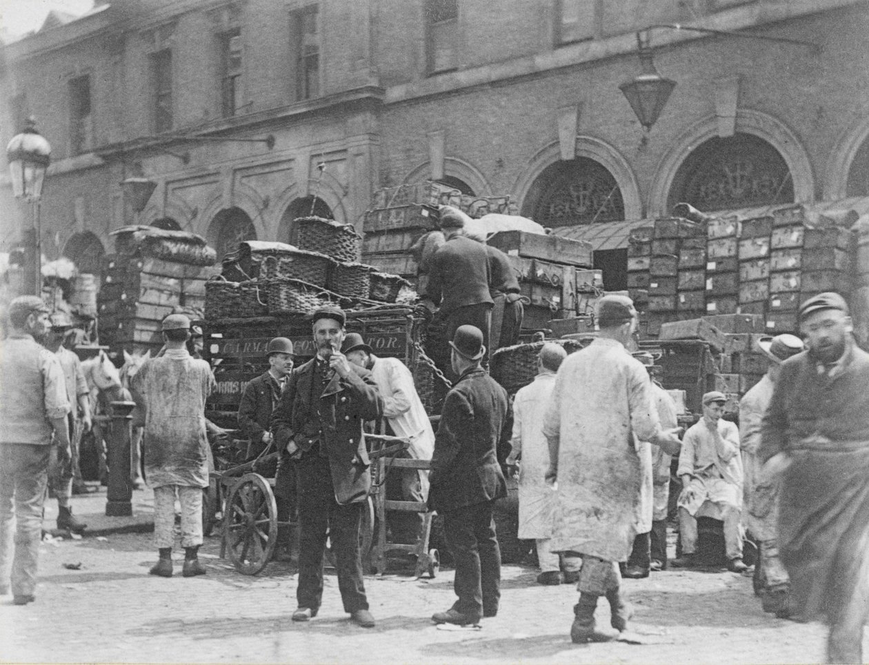 Billingsgate piac, 1893 alkotó: Paul Martin