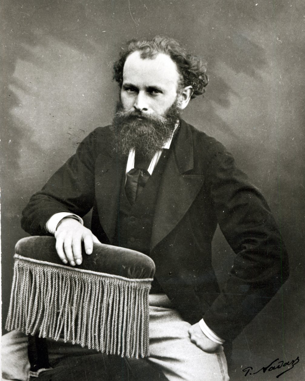 Edouard Manet (1832-83) portréja alkotó: Paul Nadar