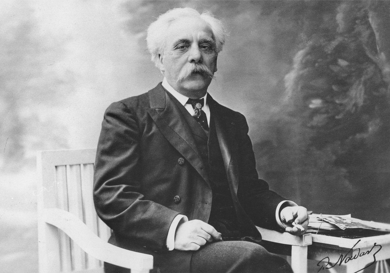 Gabriel Fauré portréja ( alkotó: Paul Nadar