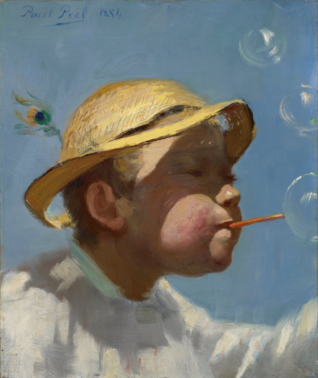 A Buborékfiú alkotó: Paul Peel