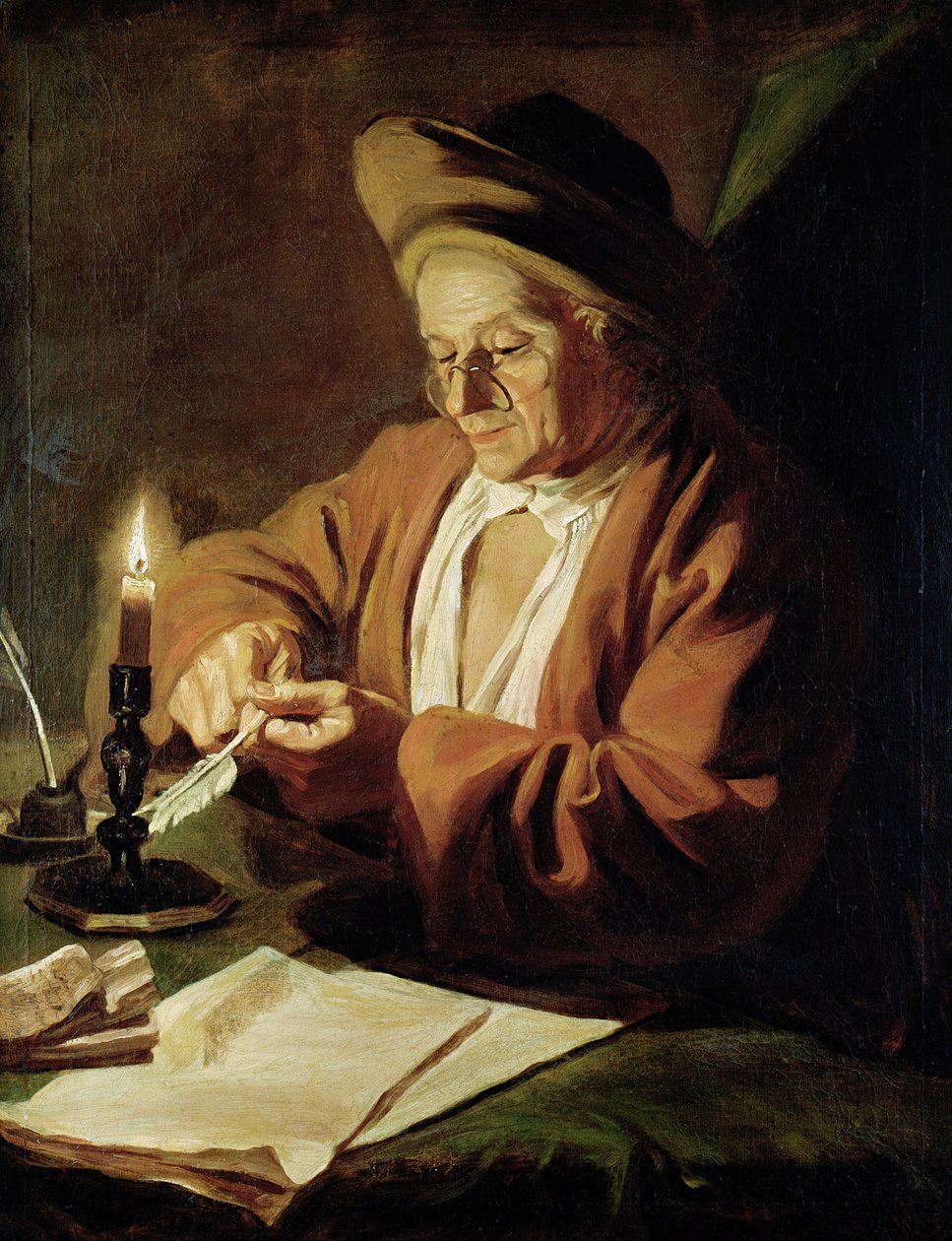 Az idős író alkotó: Paul Ponce Antoine Robert