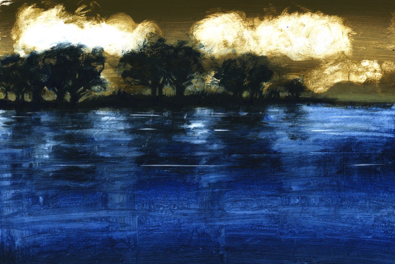 Flood, 2009 (akril a táblán) alkotó: Paul Powis