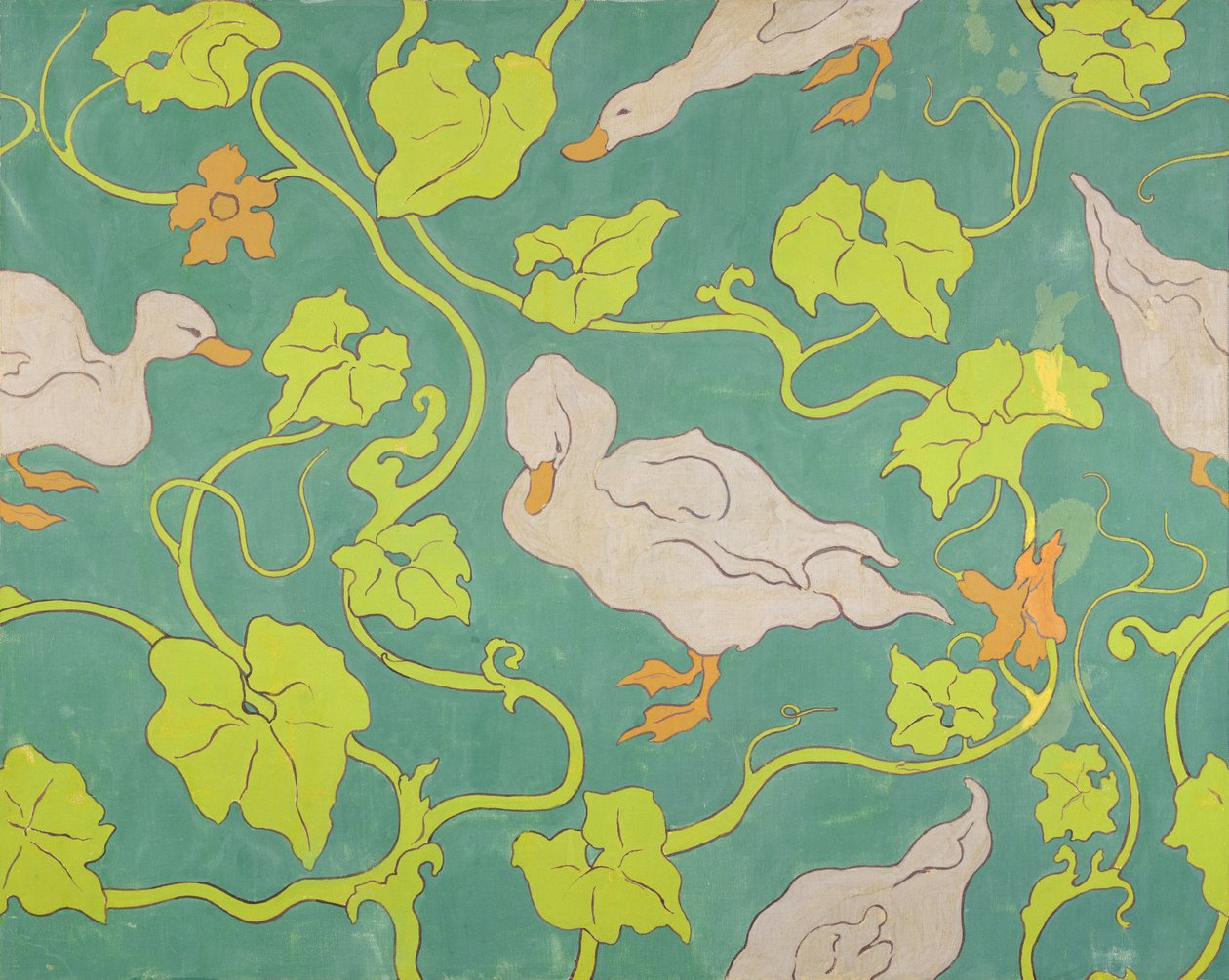 The Ducks, 1893-99 körül alkotó: Paul Elie Ranson