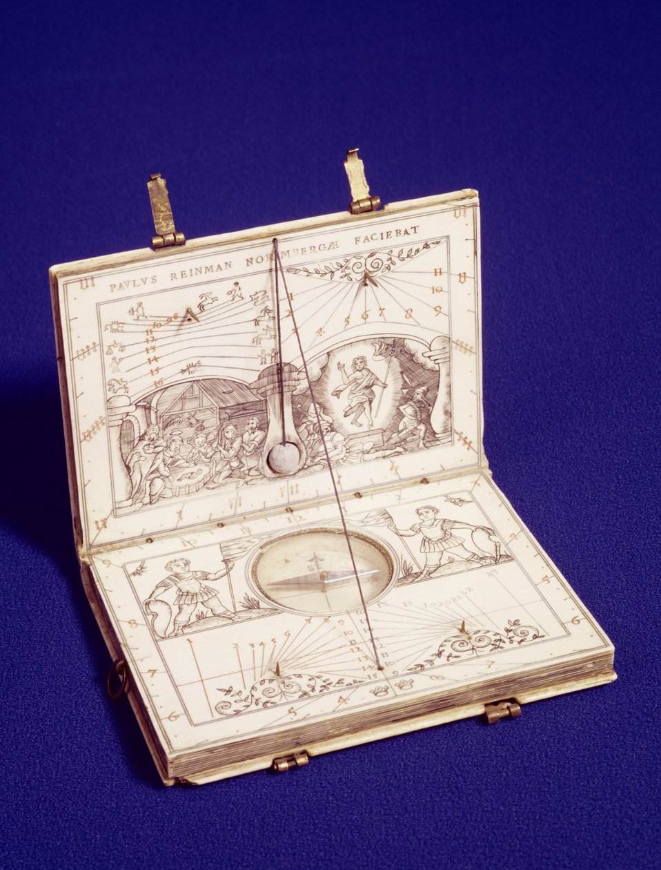 Tábla napóra, 1599 körül alkotó: Paul Reinmann