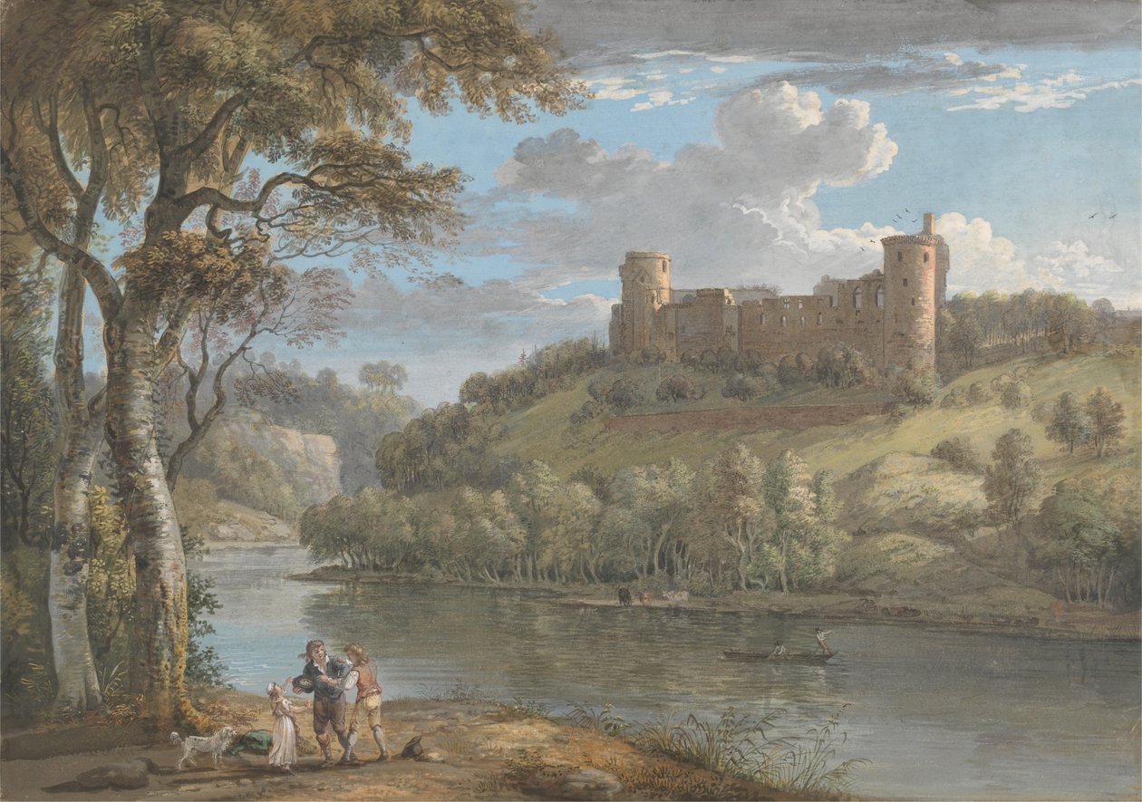 Bothwell kastély, délről alkotó: Paul Sandby