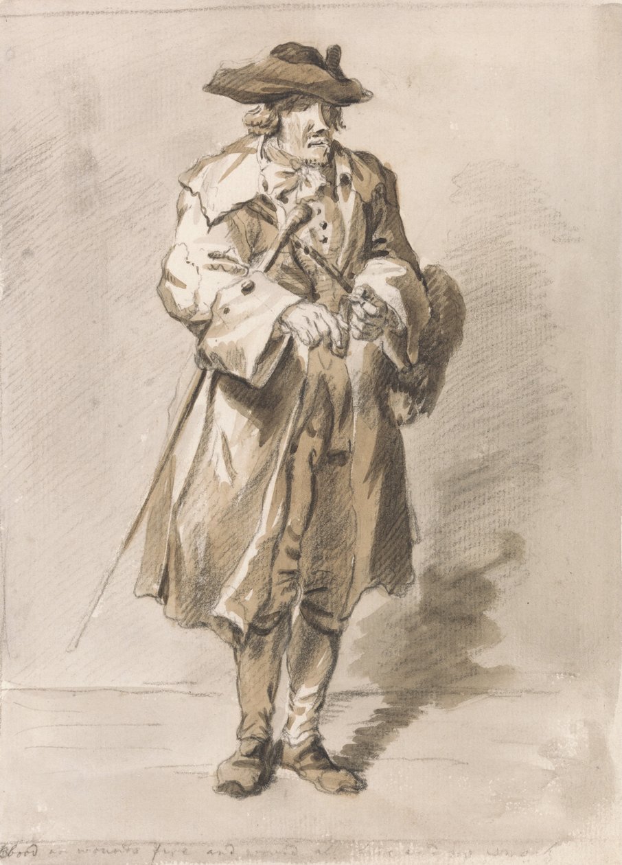 London sír- minden tűz és füst nélkül alkotó: Paul Sandby