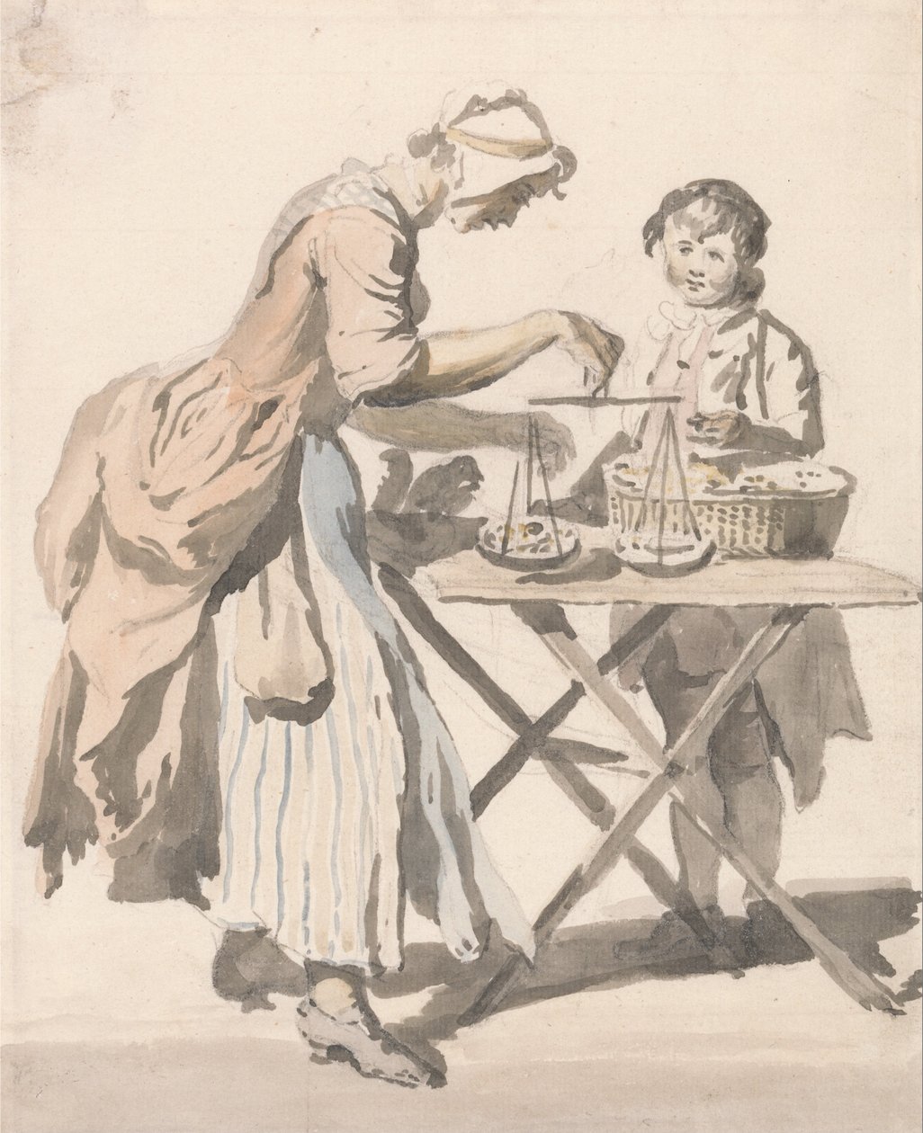 London sír- Fekete szív cseresznye ... alkotó: Paul Sandby