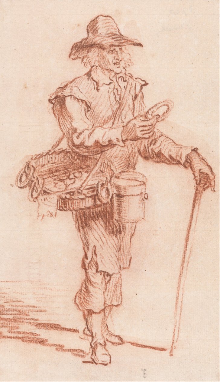 Az utazó Pedlar alkotó: Paul Sandby