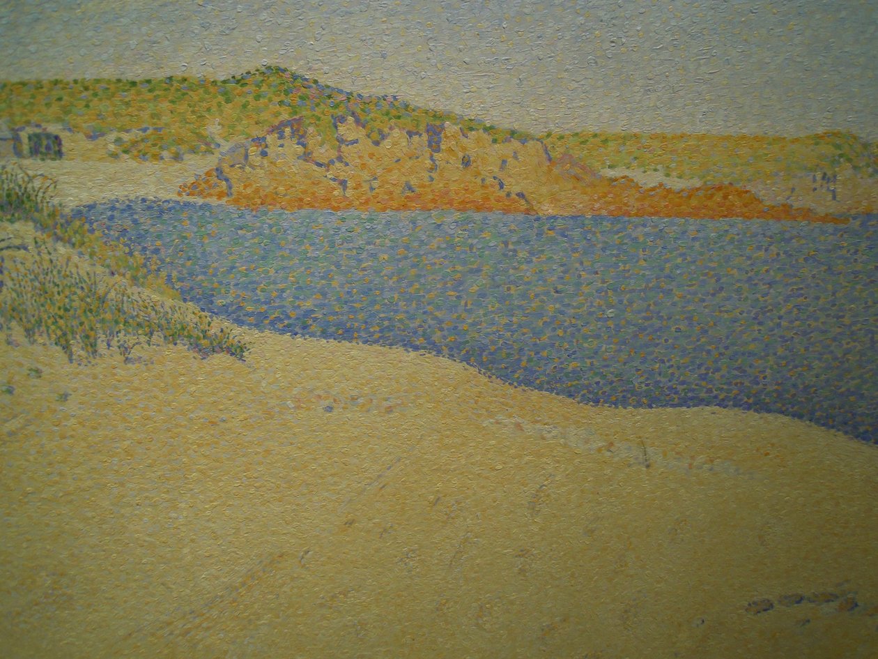 Strand Saint-Briacban Paul Signac töredék közelkép:. -. .n alkotó: Paul Signac