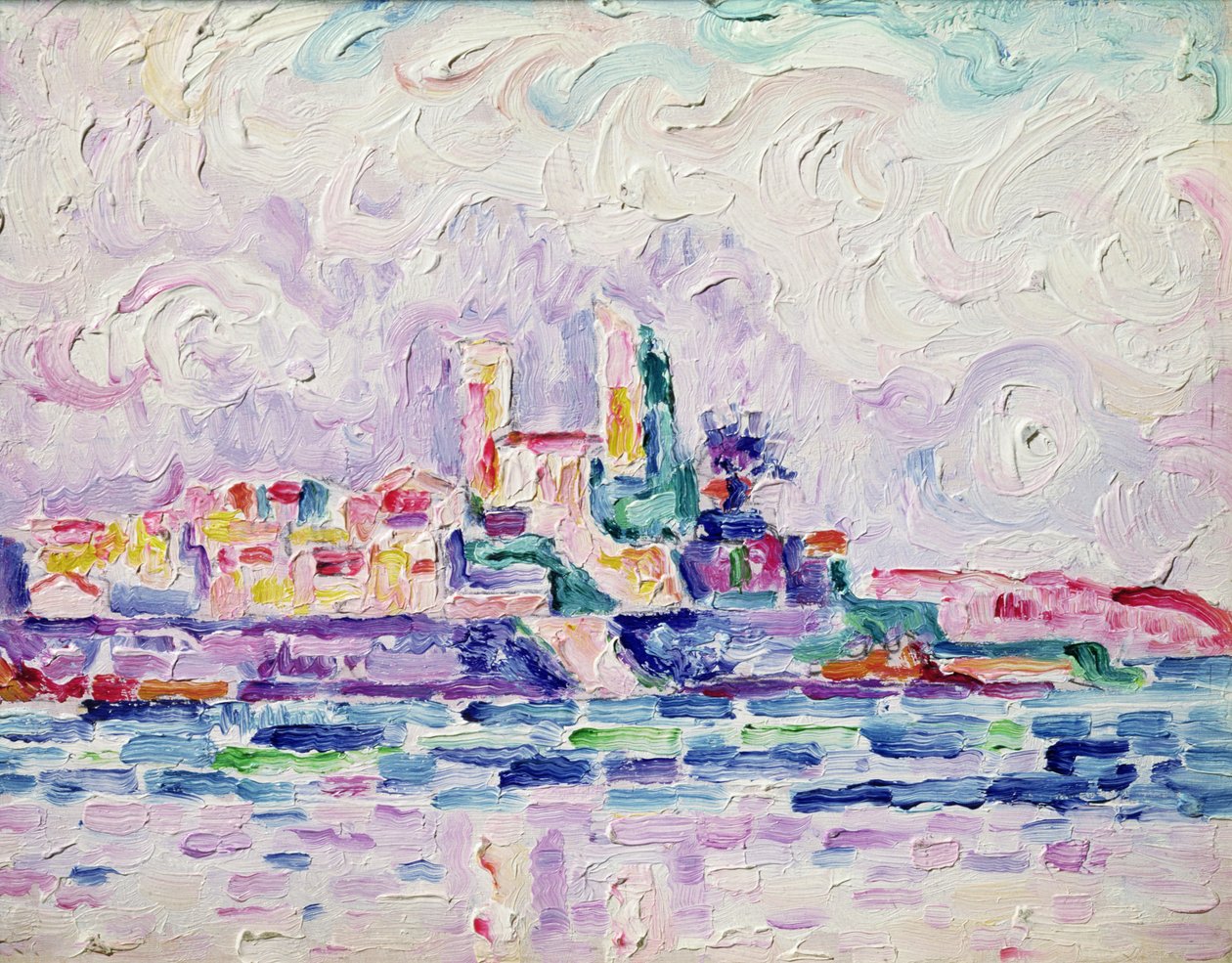 Antibes (tanulmány), 1918-19 alkotó: Paul Signac