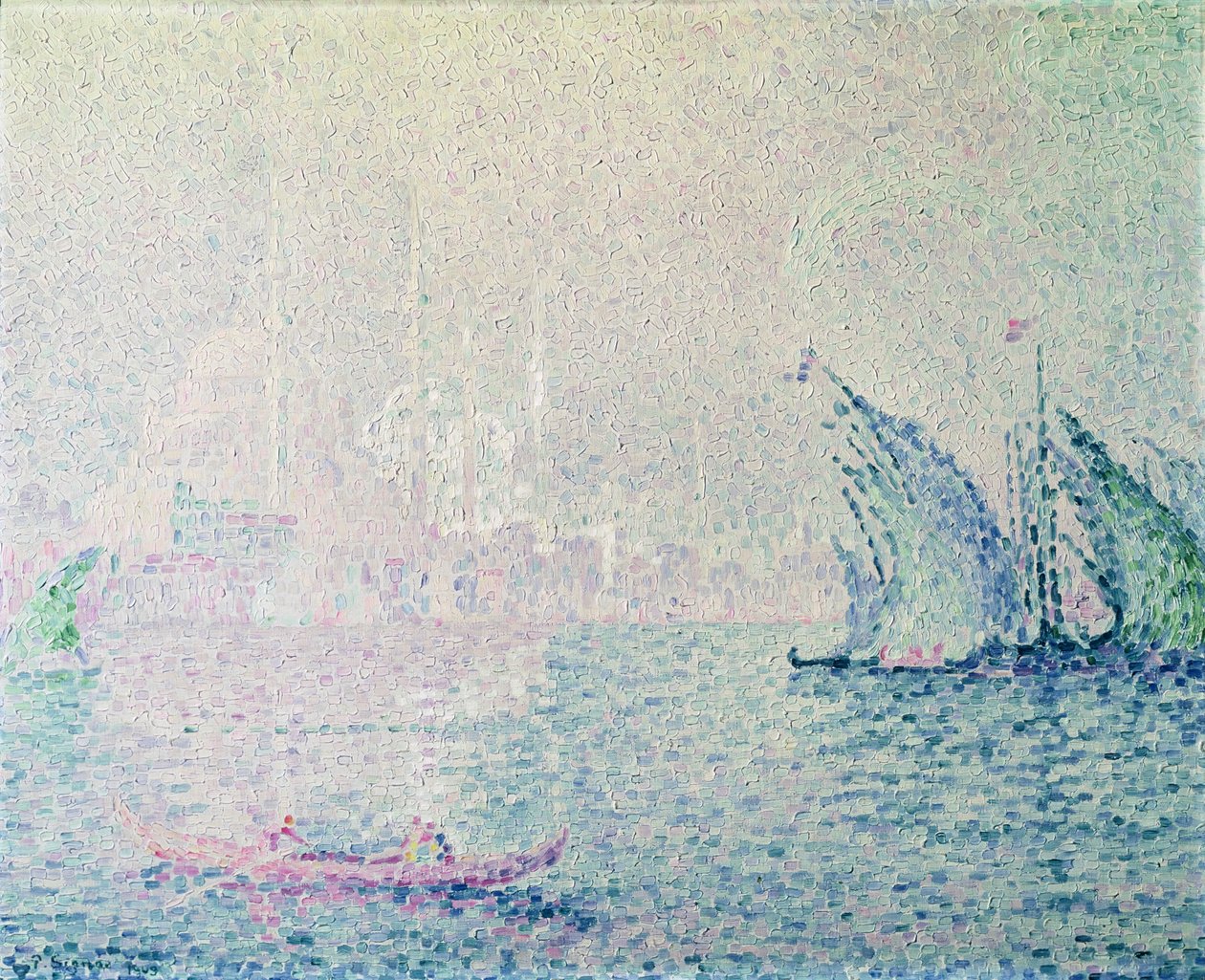 Konstantinápoly, 1909 alkotó: Paul Signac