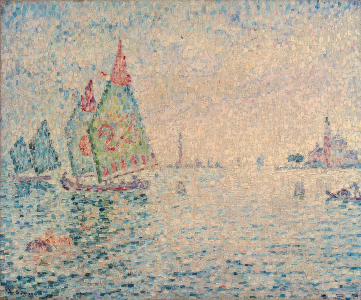 A lagúna szigetei (Velence) alkotó: Paul Signac