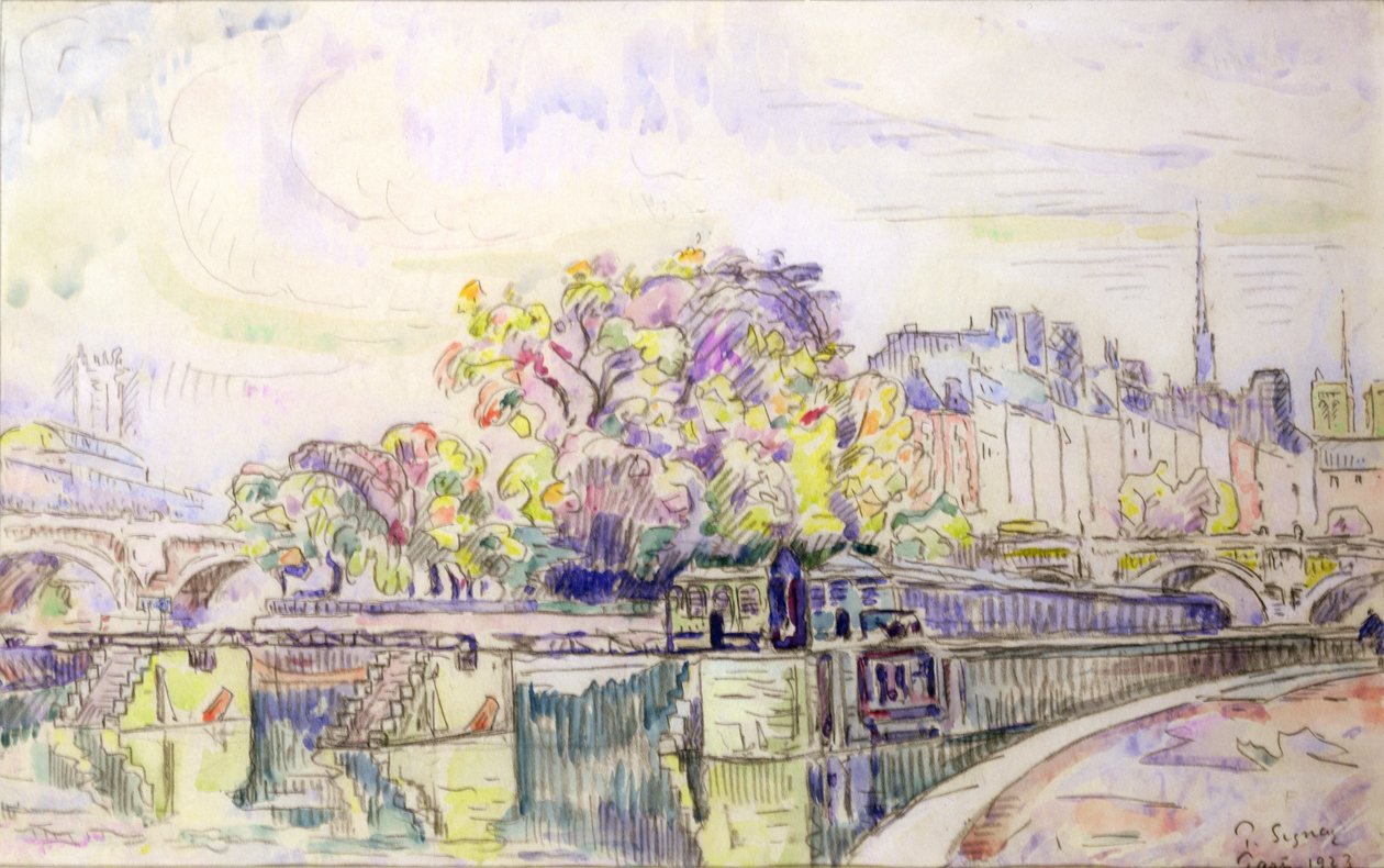 Párizs, 1923 alkotó: Paul Signac