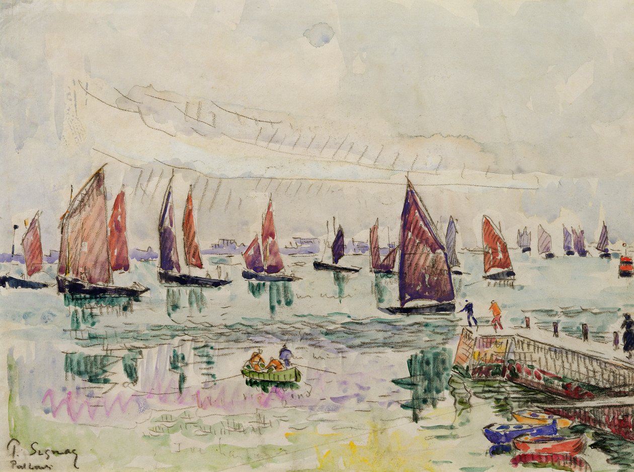 Port St. Louis alkotó: Paul Signac
