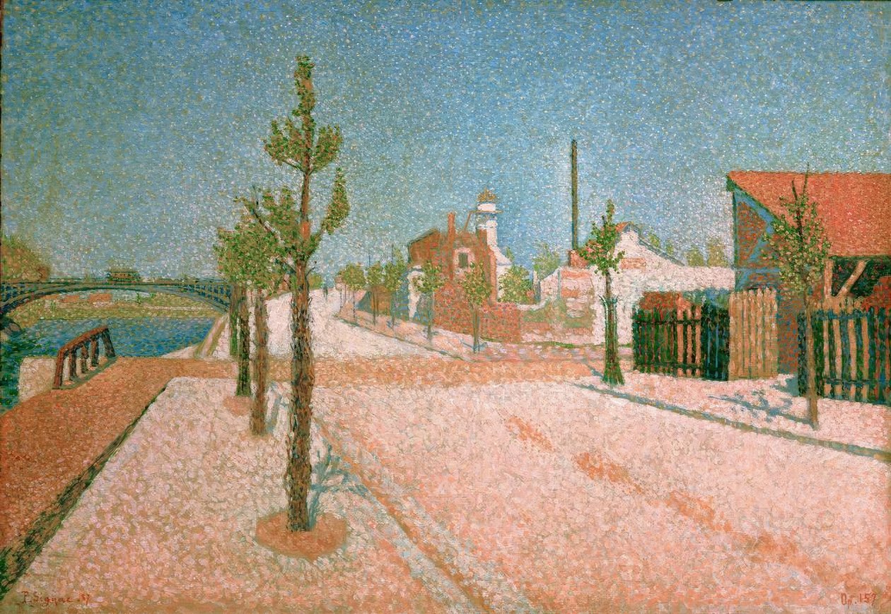 Quai de Clichy alkotó: Paul Signac