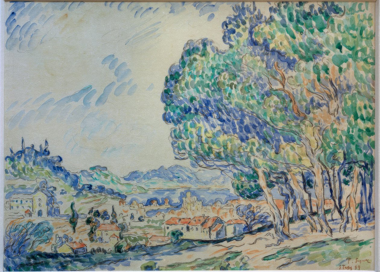 Saint-Tropez alkotó: Paul Signac