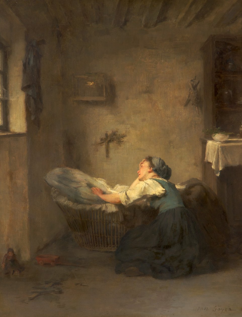 Az anya, 1868 alkotó: Paul Soyer