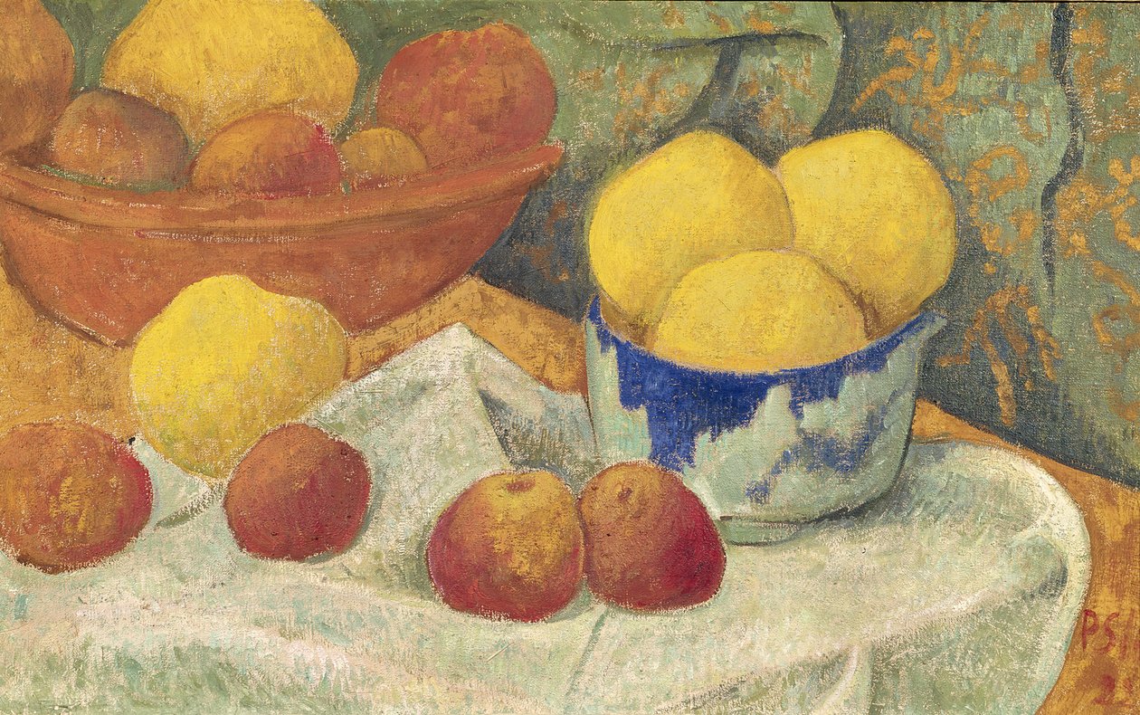 Alma kék tállal, 1922 alkotó: Paul Sérusier