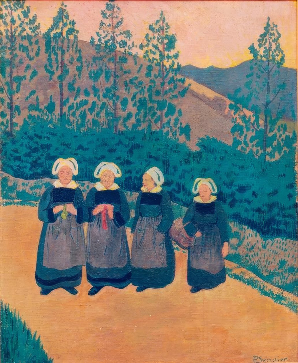 A négy breton nő alkotó: Paul Sérusier