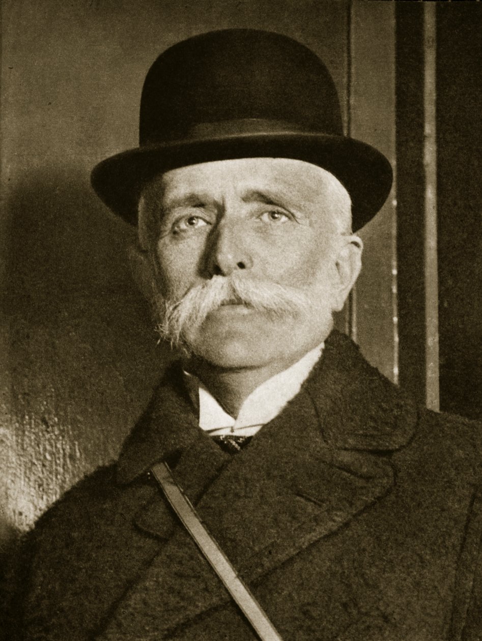 Jose Yves Limantour pénzügyminiszter 1911 márciusában New Yorkba érkezik alkotó: Paul Thompson