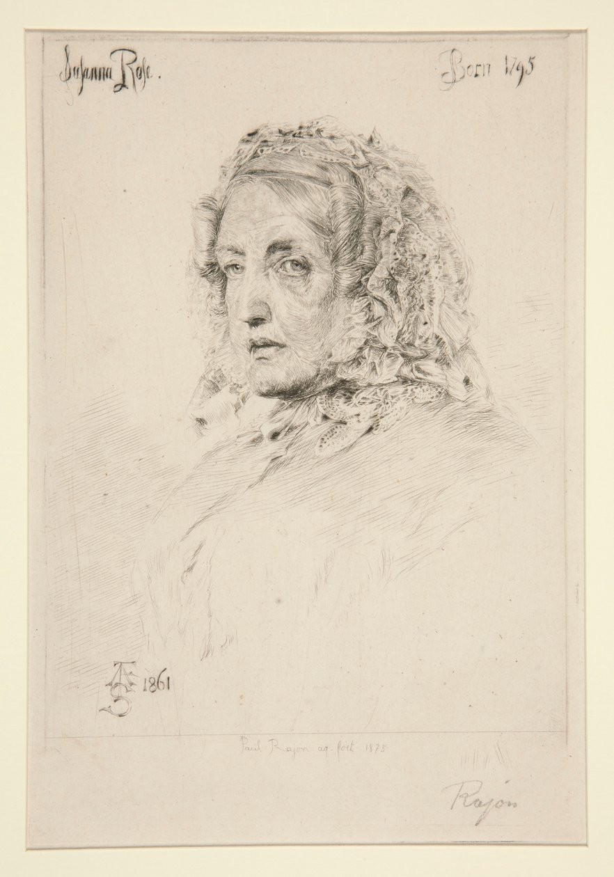 Suzanna Rose, Sandys után alkotó: Paul Adolphe Rajon