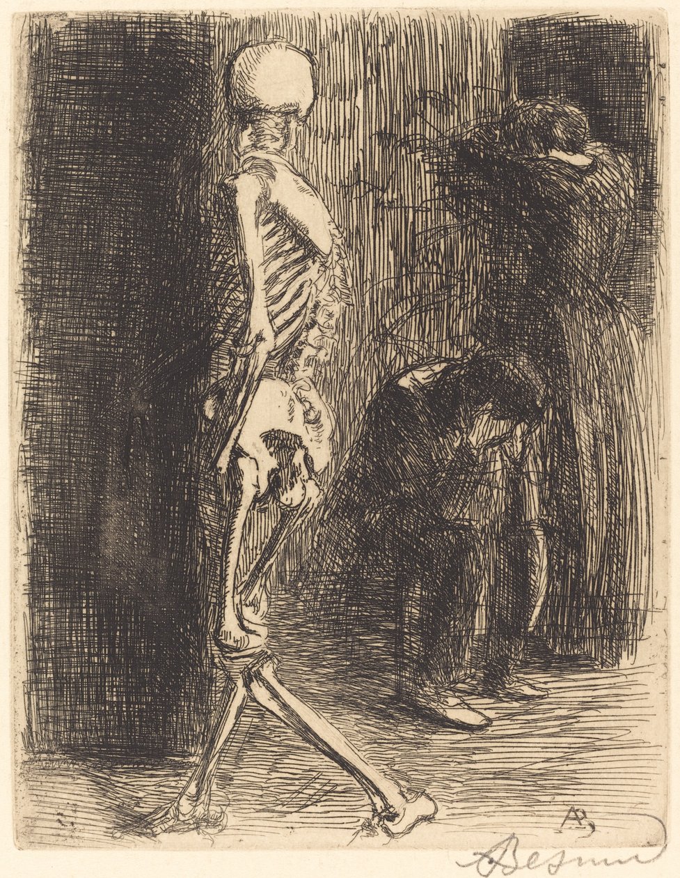 A látogatás után A látogatás után, 1900. alkotó: Paul Albert Besnard