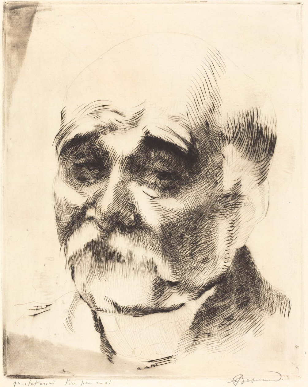 Georges Clemenceau, 1917. alkotó: Paul Albert Besnard