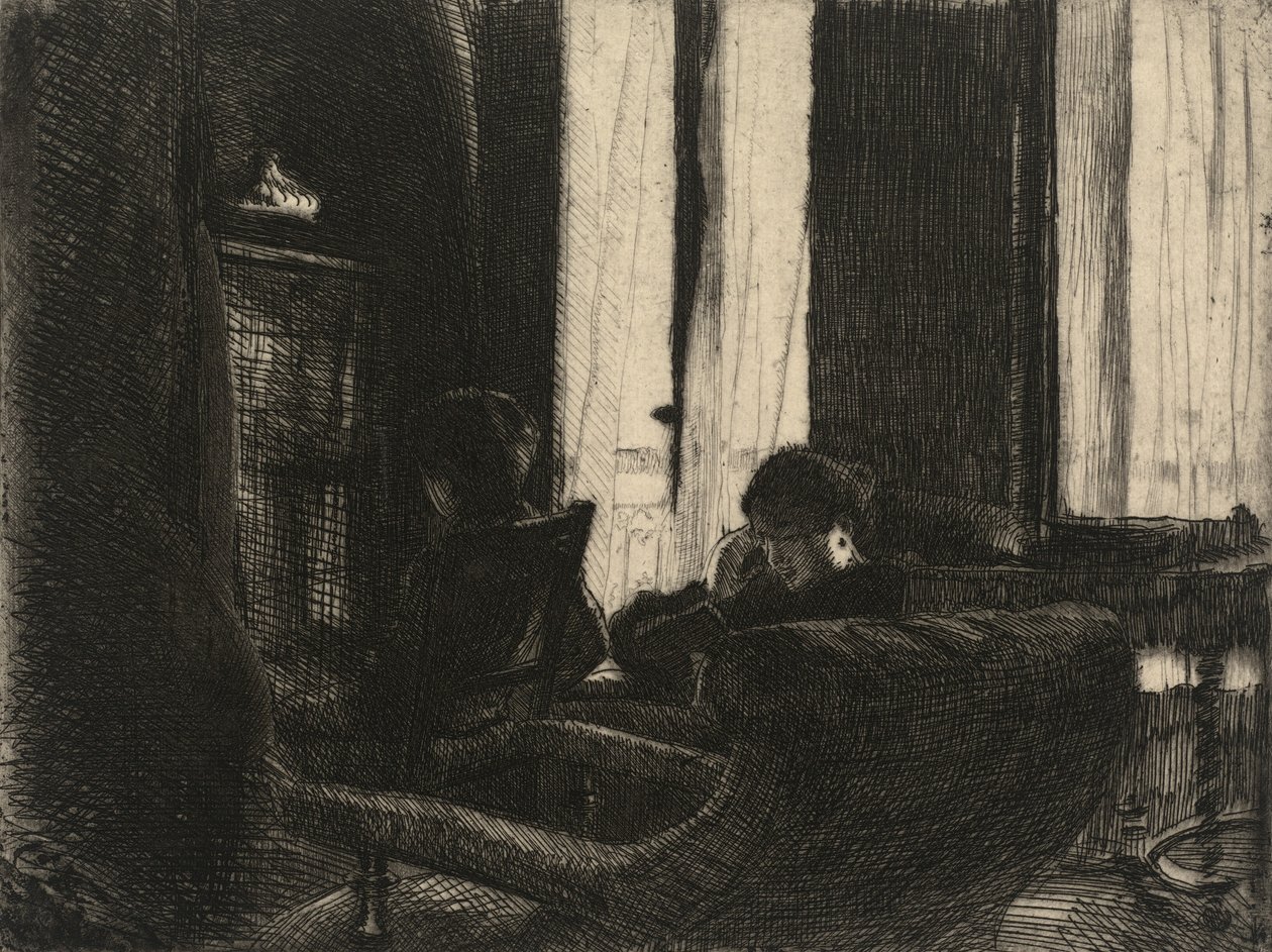 Intimitás Intimitás, 1889. alkotó: Paul Albert Besnard