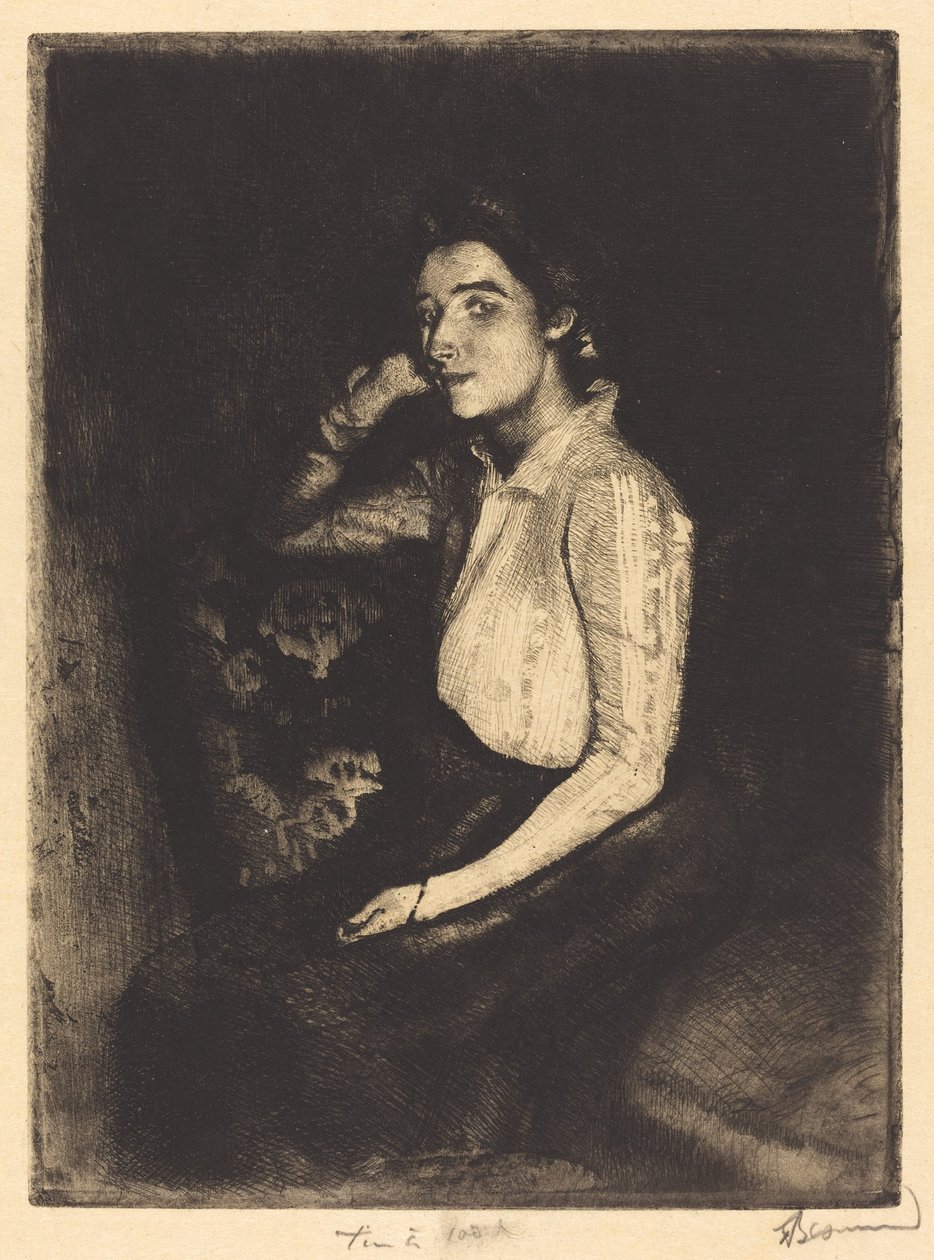 A Biarrote, 1901. alkotó: Paul Albert Besnard