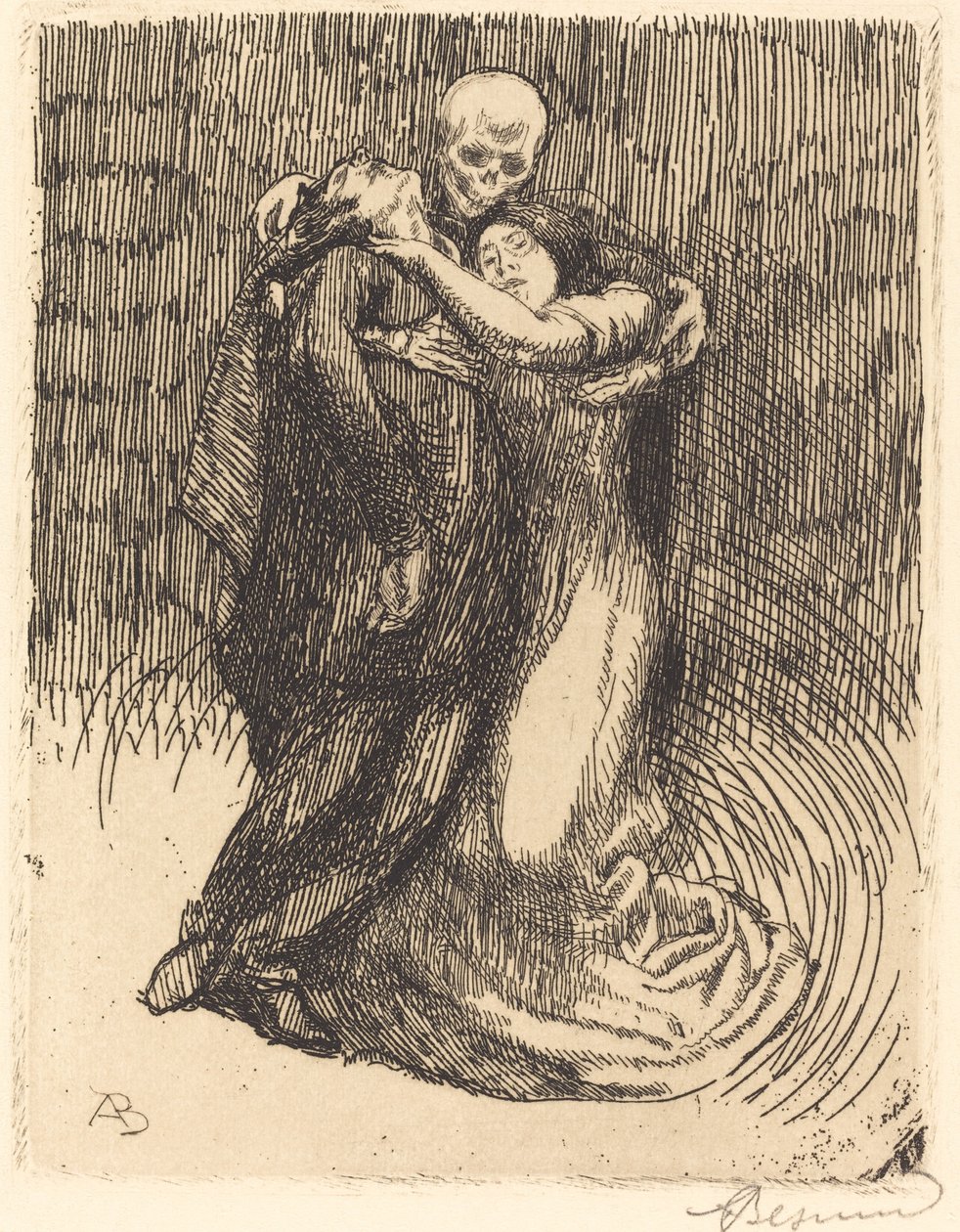 Szerelem megszentelt She Consecrates Love, 1900. alkotó: Paul Albert Besnard