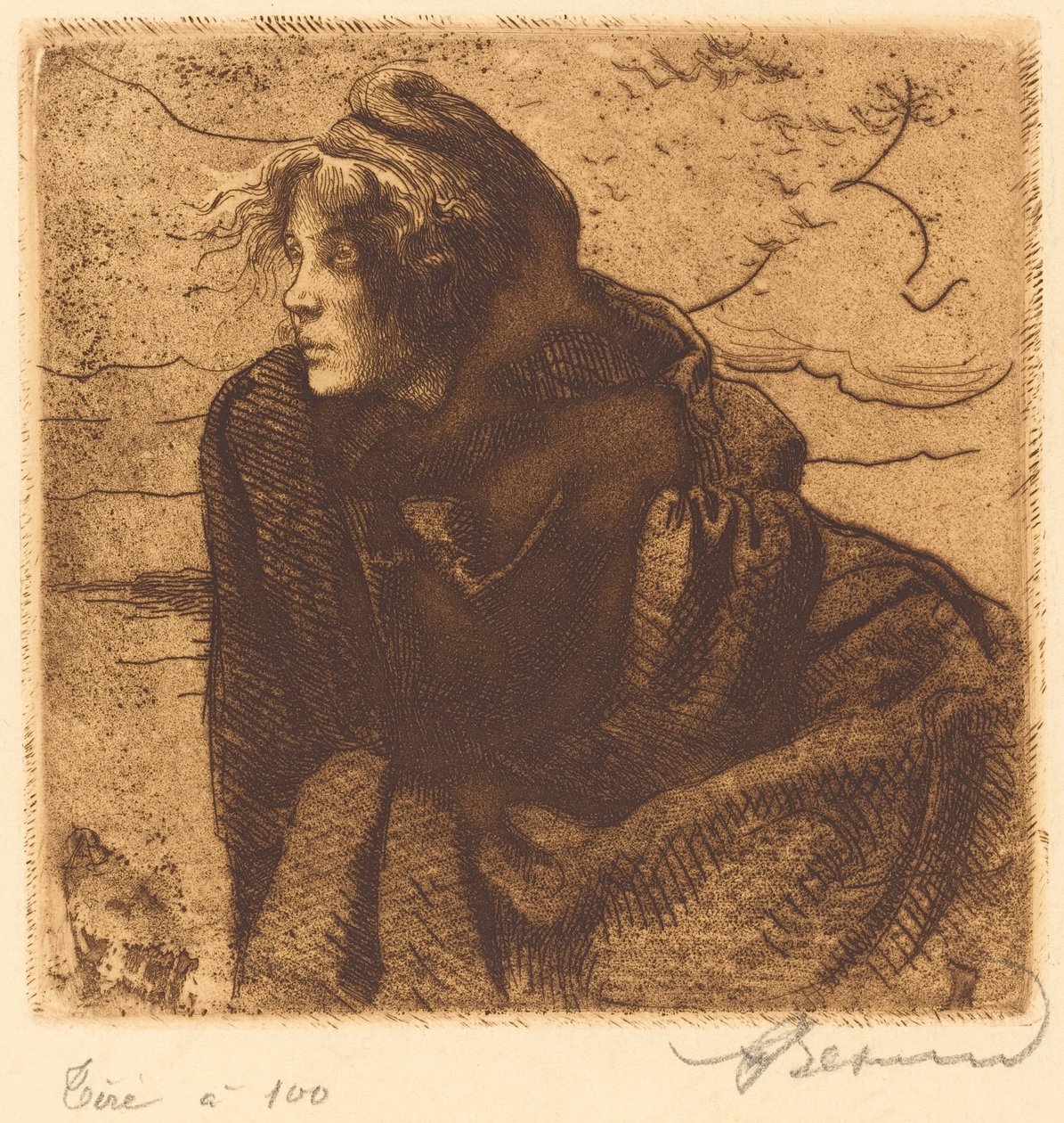 Melankólia Melankólia, 1888. alkotó: Paul Albert Besnard