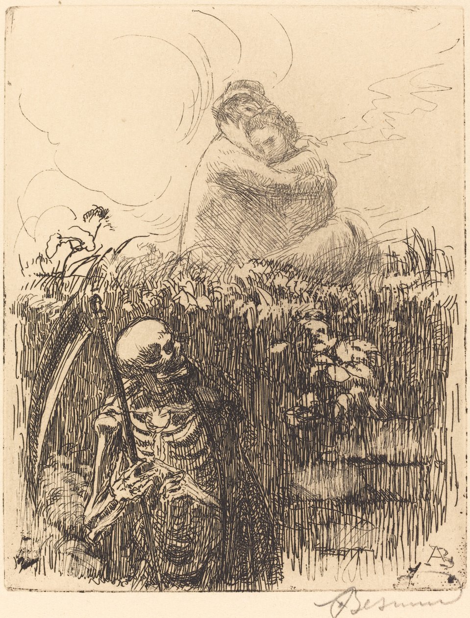 Kilátón, 1900. alkotó: Paul Albert Besnard