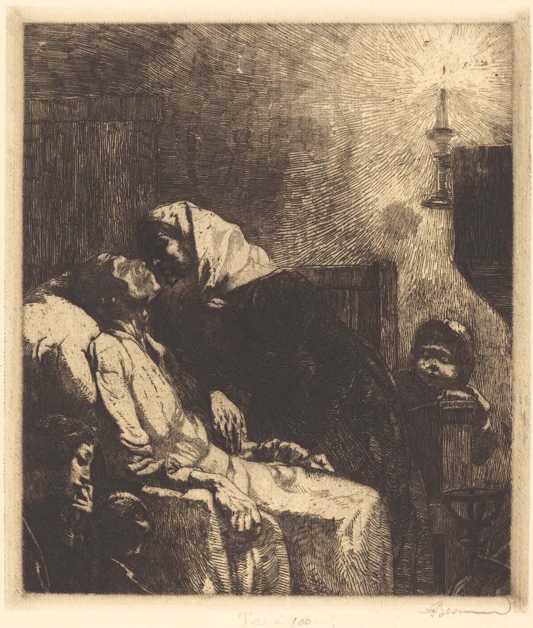 A vég, 1883. alkotó: Paul Albert Besnard