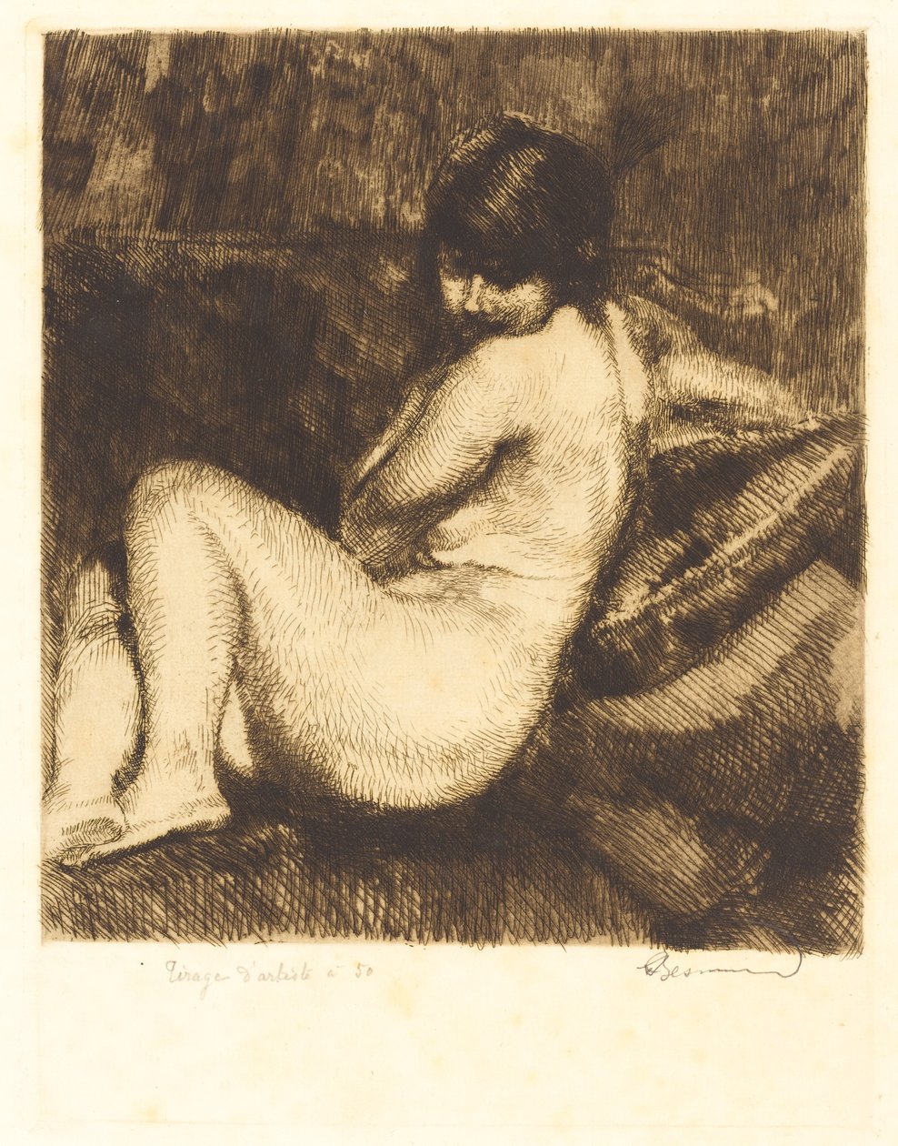 A tollas turbán A tollas turbán, 1901. alkotó: Paul Albert Besnard